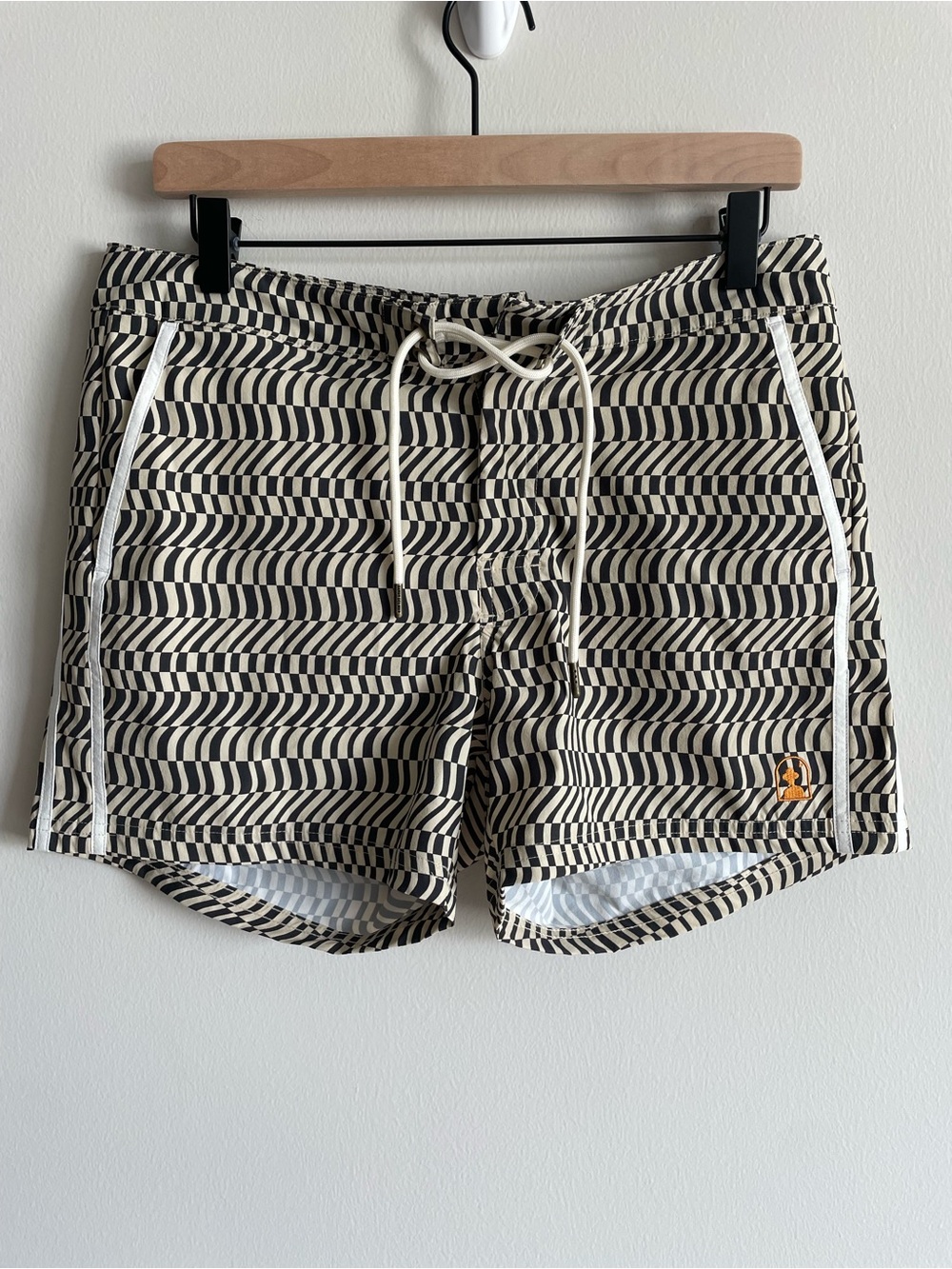 Dandy Del Mar The Stirata Swim Short - Albatross No Liner 3.5” long 31